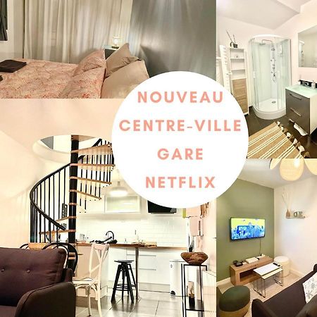 Ideal Gare Centre Ville 2-4 Pers 阿棉 外观 照片